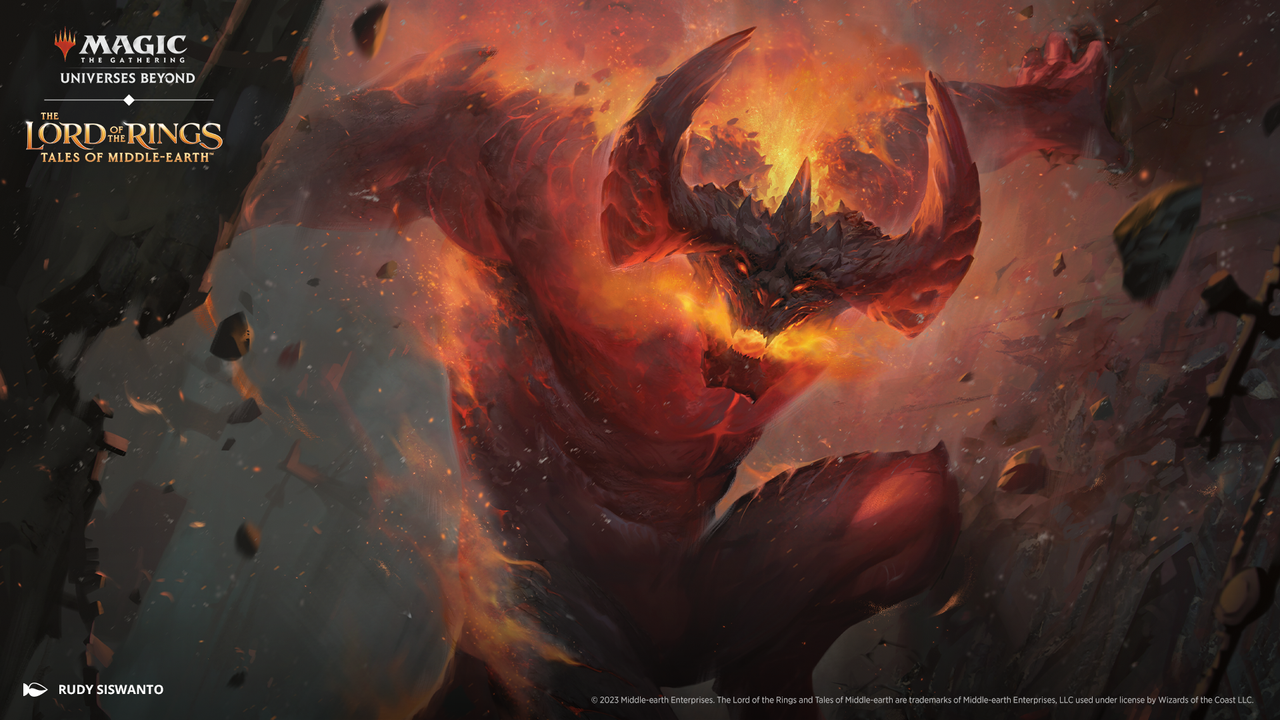 Magic: the Gathering, Lord of the Rings: Tales of Middle-earth - key arts from cards