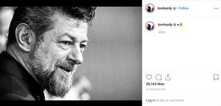 Tom Hardy's deleted post