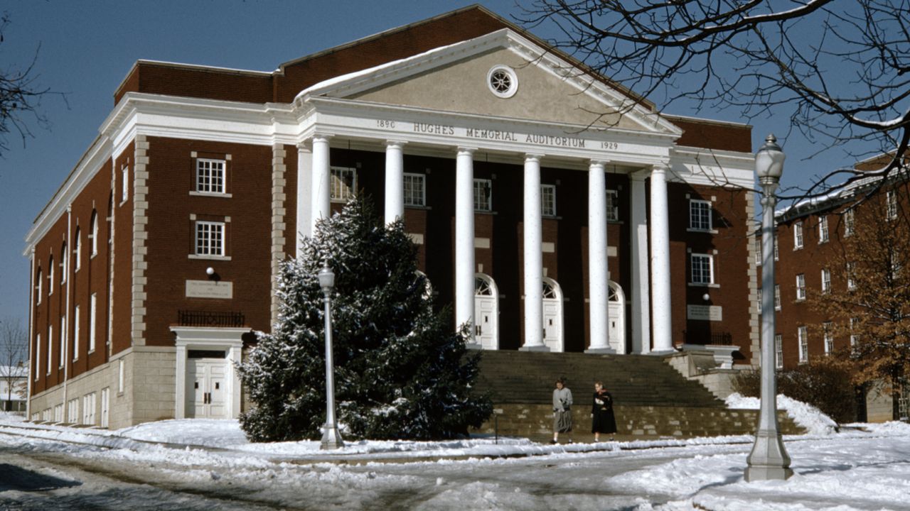 The Hughes Memorial Auditorium at Asbury University in Wilmore, Kentucky