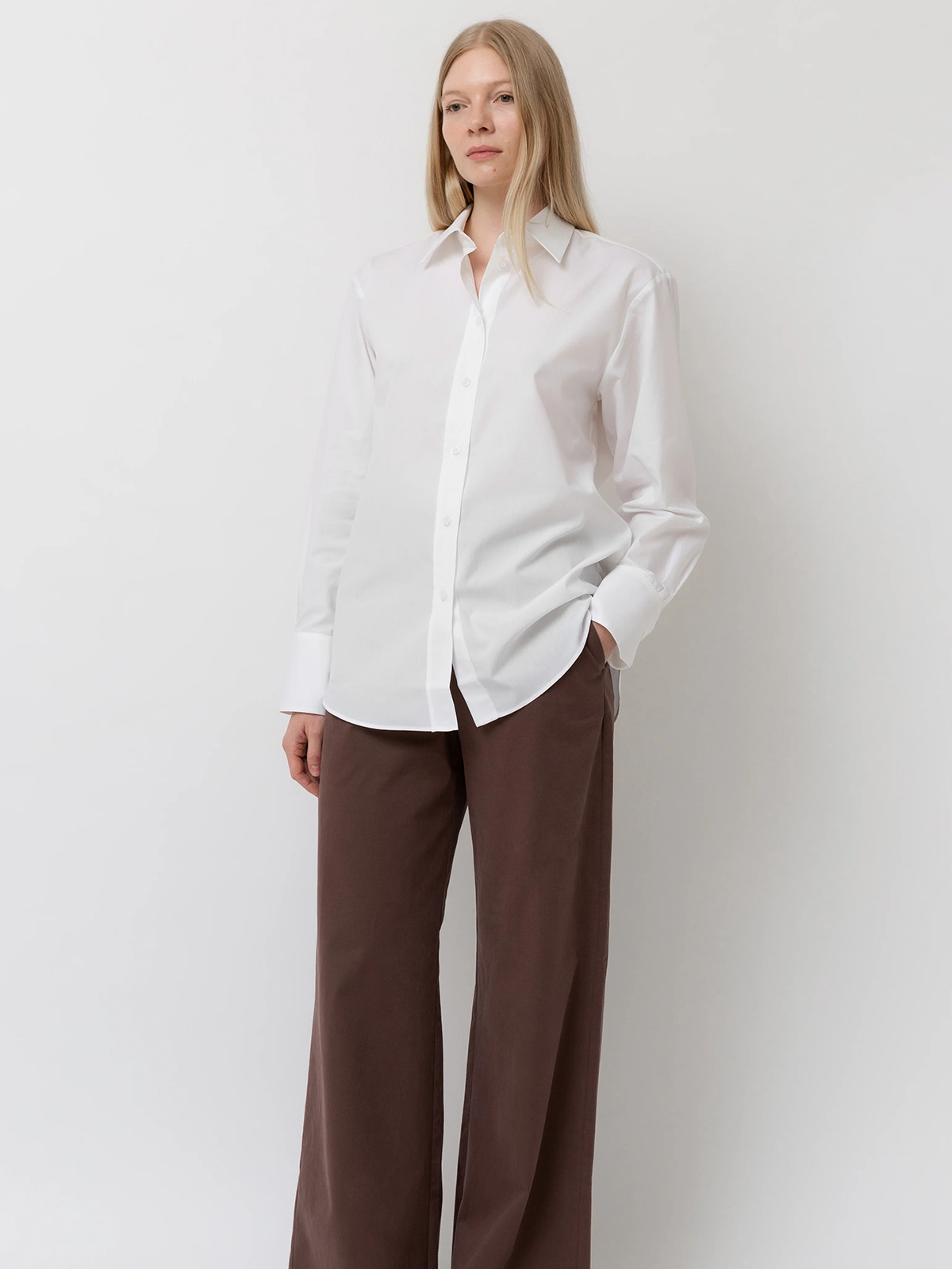 Charli Signature Shirt White - White / Xs