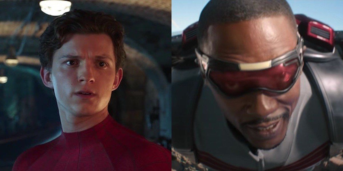 Spider-Man and Falcon