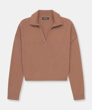 Signature Cashmere Polo Sweater