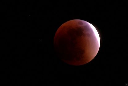 The blood-red supermoon eclipse, on Sept. 27, 2015