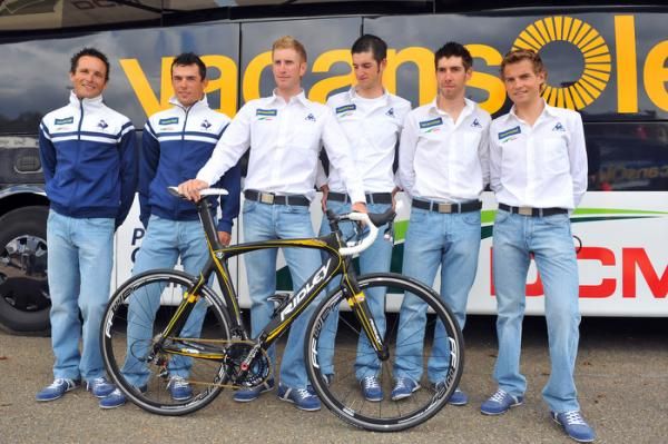 Thomas De Gendt and Bjorn Leukemans are part of the Vacansoleil-DCM Tour de France line-up.