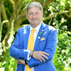 Alan titchmarsh at Chelsea Flower Show press day 2025.