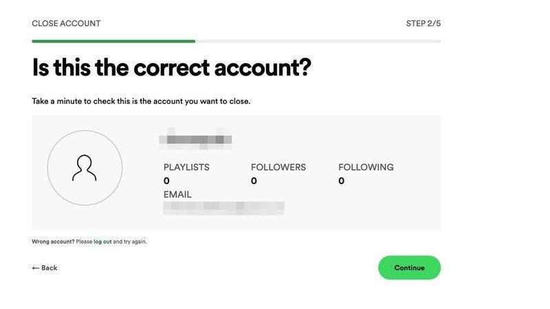Spotify iptal onayı