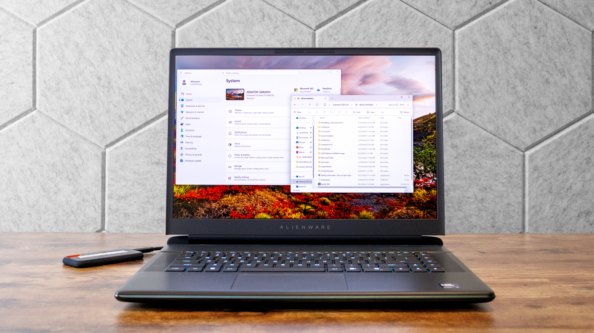 Laptop testing