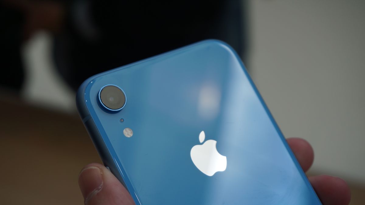 The single rear camera on the iPhone XR. Image credit: TechRadar