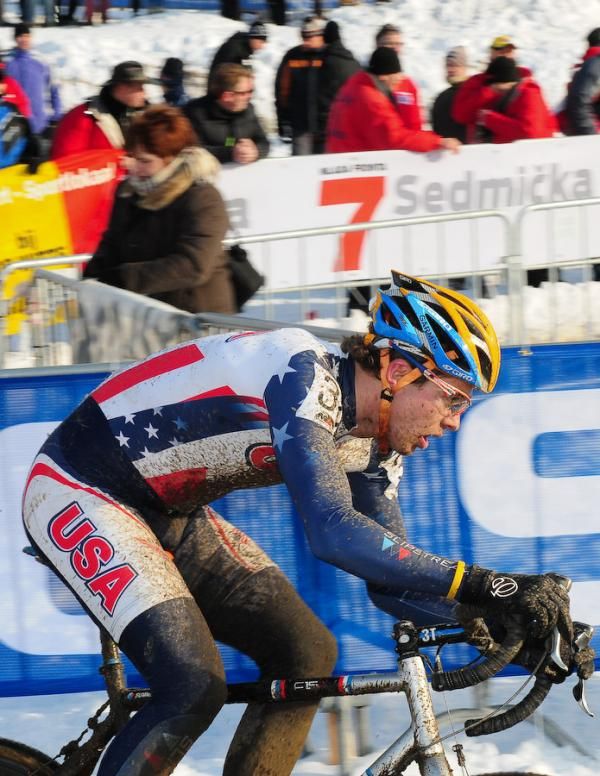 Danny Summerhill (USA) on his way to a 29th place finish