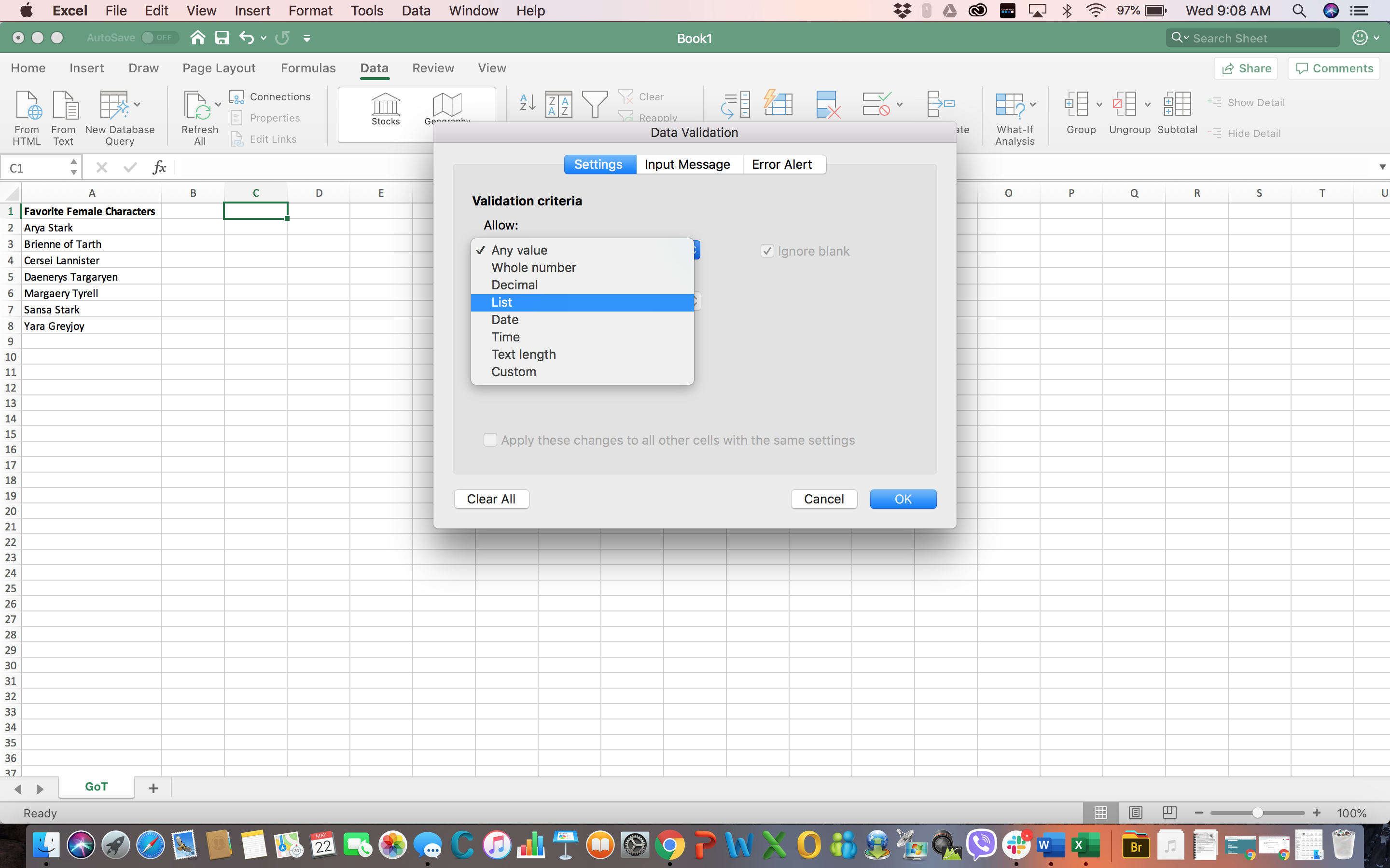 how-to-create-dropdown-list-in-excel-youtube-riset