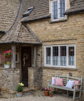 country cottage front porch