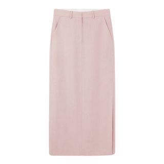 COS Tailored Linen-blend Maxi Skirt