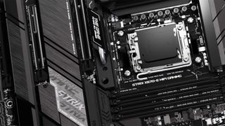 Asus upcoming Strix X670-E motherboard with dual chipsets