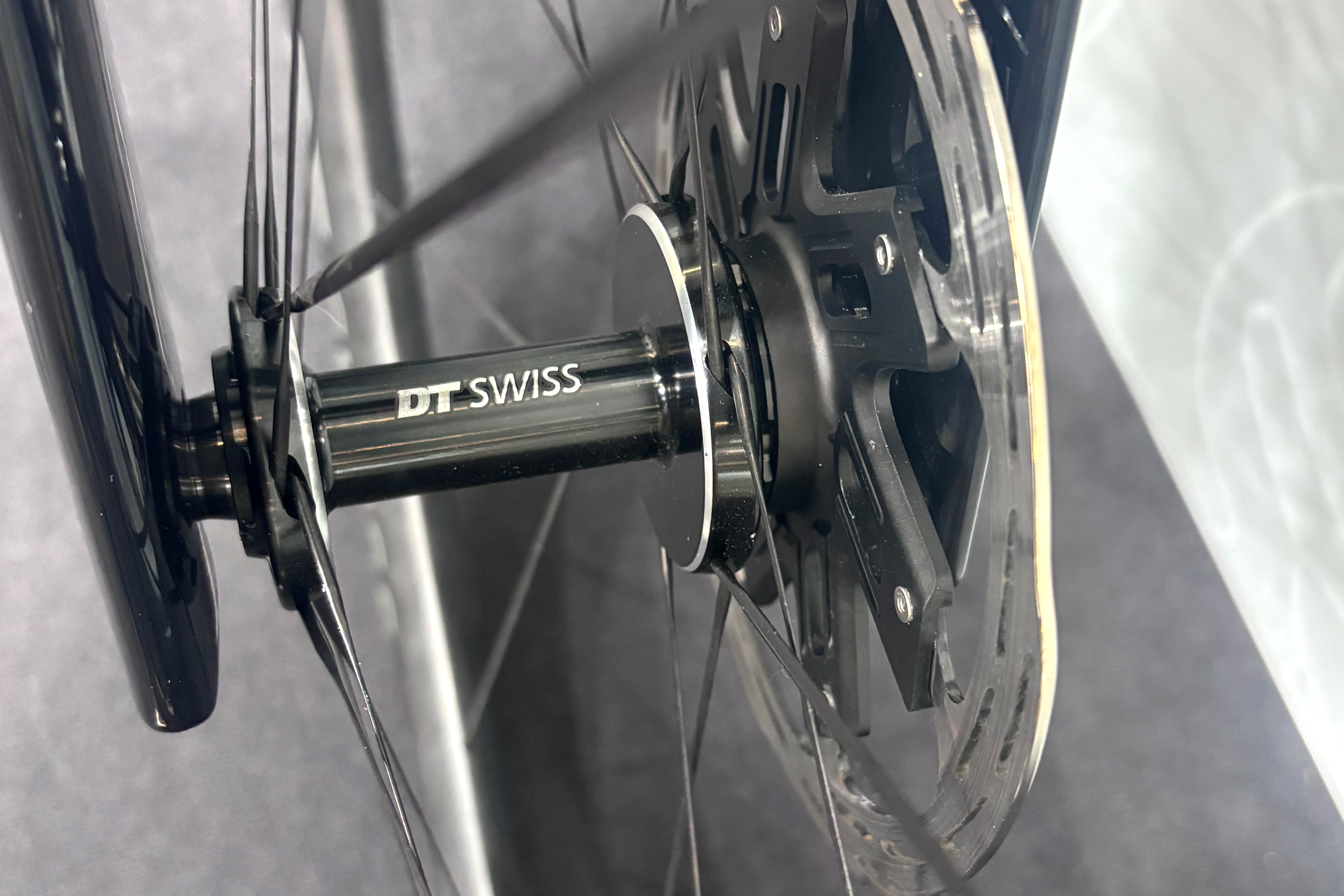 Detail of DT Swiss' new ARC wheels