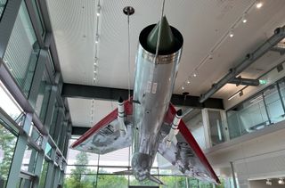 A photo of BAC Lightning F.1A. at Dyson U.K.