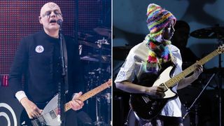 The Smashing Pumpkins' Billy Corgan and Willow Smith perform live