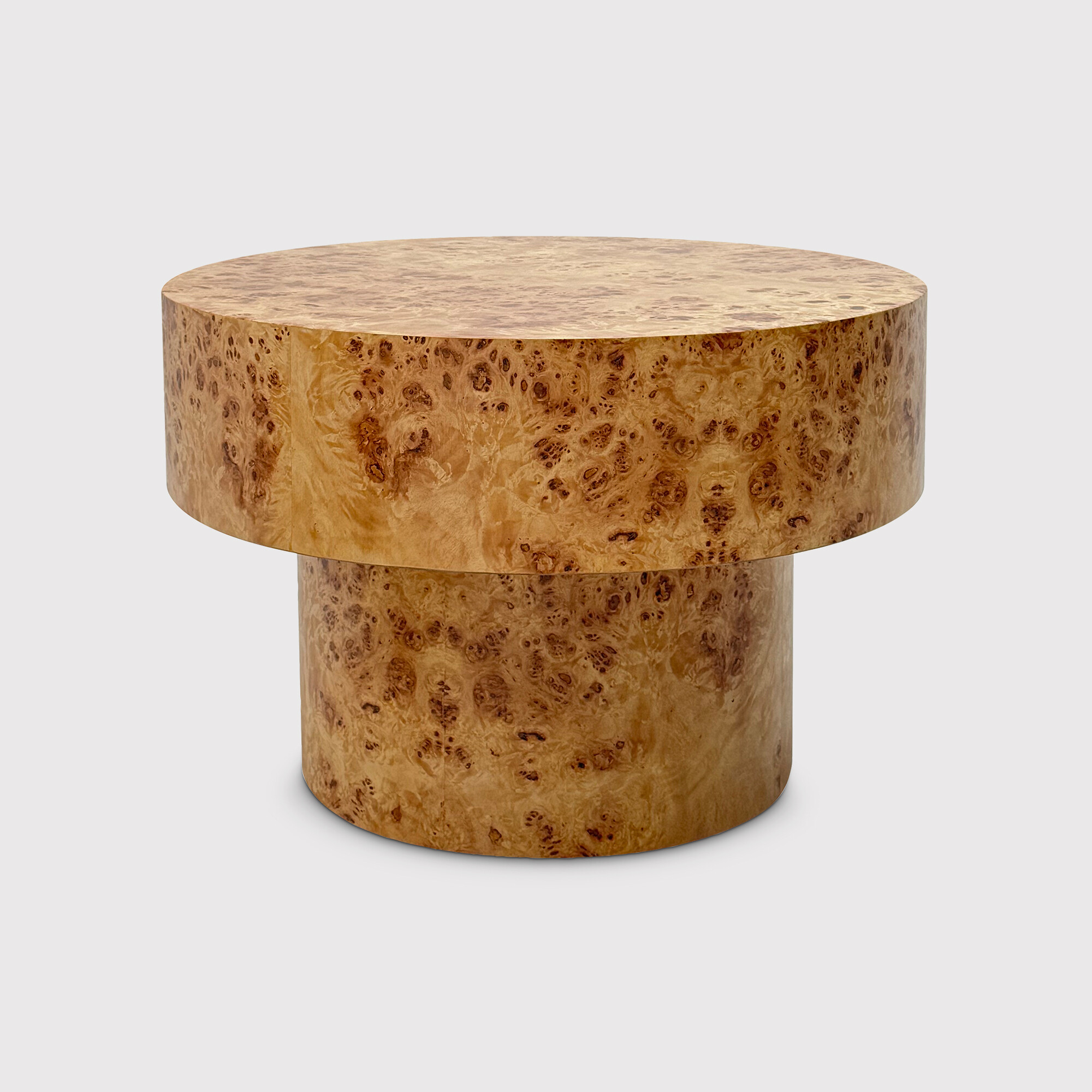 Barker &amp;amp; Stonehouse Castile Burl Wood Side Table