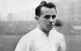 Czechoslovak player Oldrich Nejedly in 1937