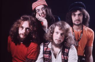 Anderson (left) with Jethro Tull in 1970
