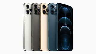 Product shot of the Apple iPhone 12 Pro Max range