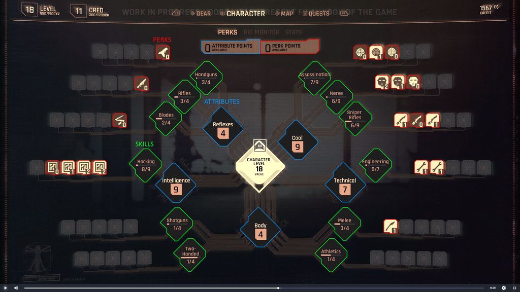 Cyberpunk 2077 skill tree How skills in Cyberpunk 2077 work PC Gamer