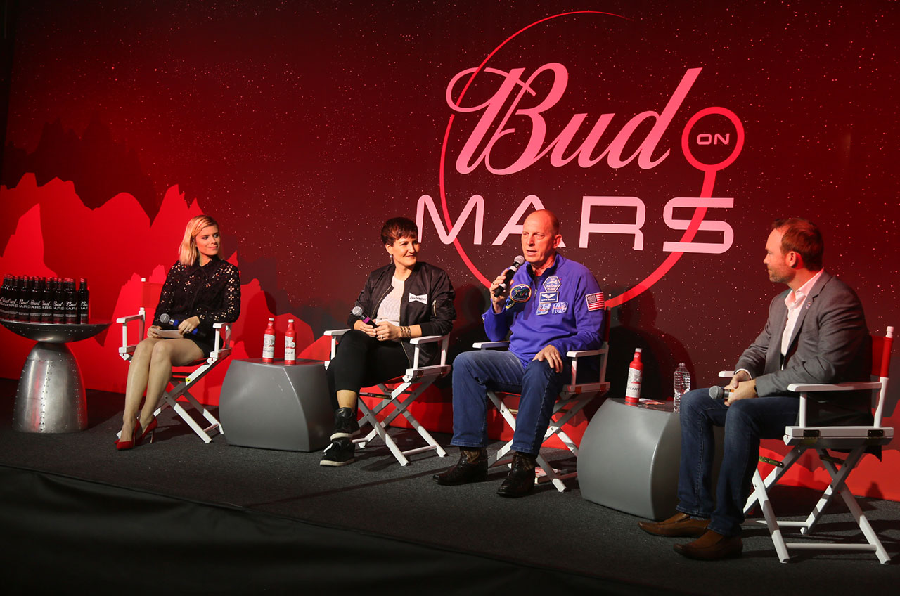 budweiser on mars