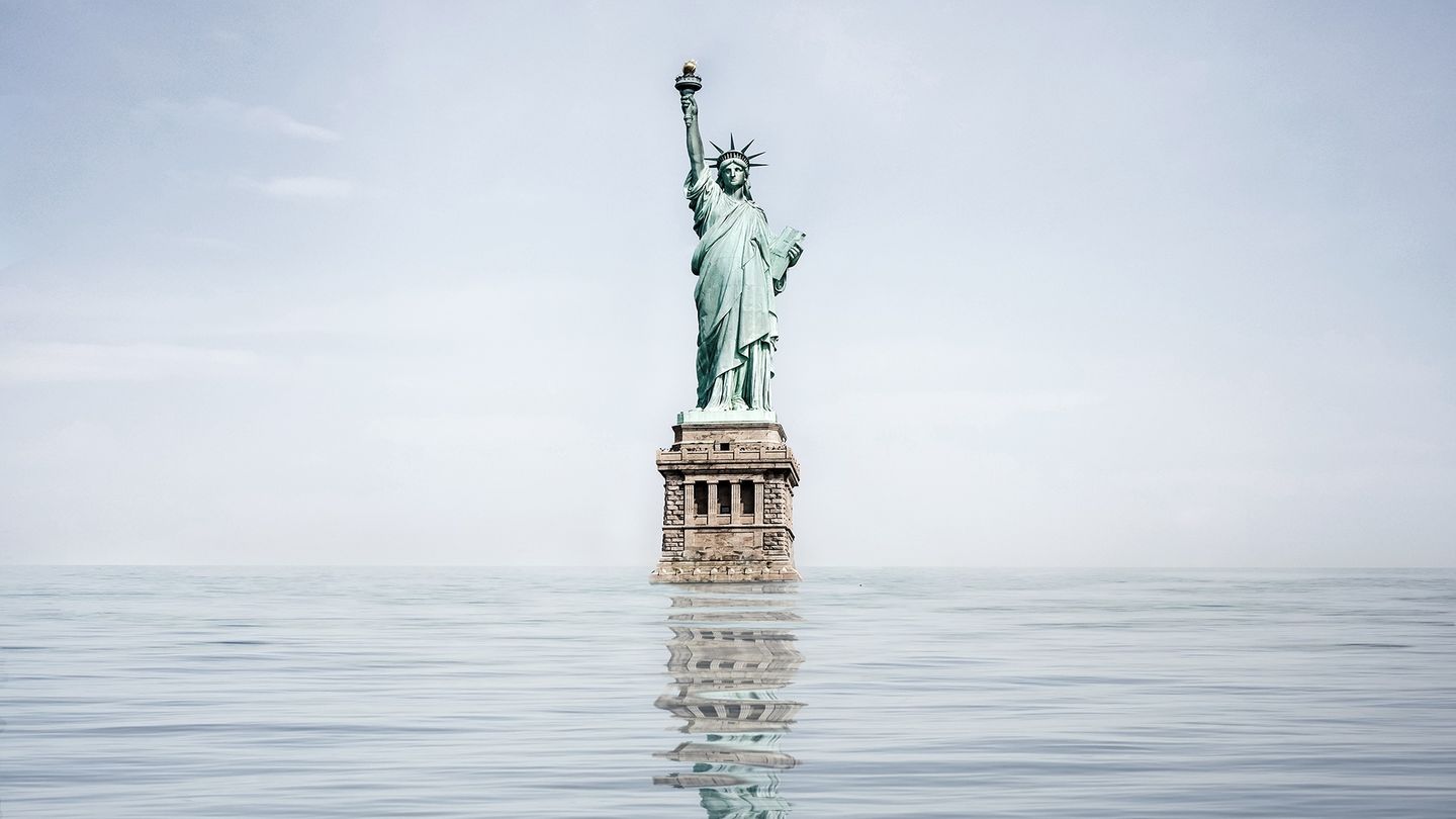 A Long Lost Ice Sheet Could Predict The Future Of New York City One In Which Lower Manhattan And Coney Island Are Perpetually Submerged