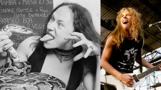 Venom's Cronos and Metallica's James Hetfield