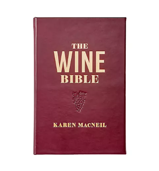 The Wine Bible coffee table book.