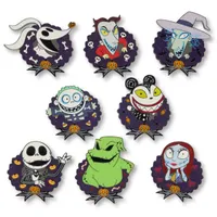 Disney Tim Burton's The Nightmare Before Christmas Mystery Pin Set Disney Tim Burton's The Nightmare Before Christmas Mystery Pin Set