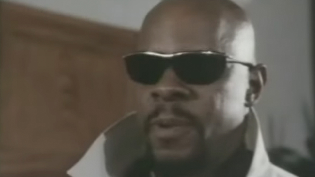 Avery Brooks in sunglasses on A Man Called Hawk