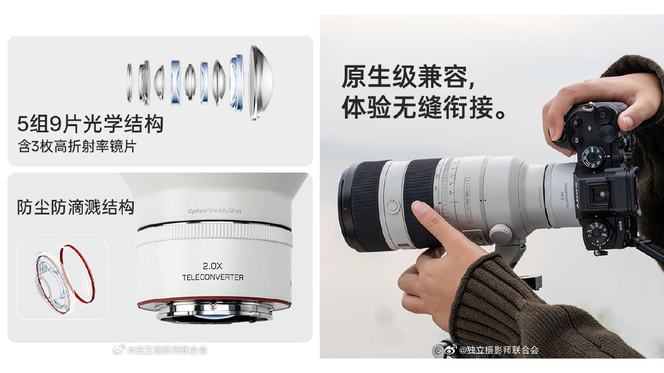 Viltrox 2.0x teleconverter E-mount