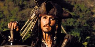 Johnny Depp in Pirates of the Caribbean: The Curse of the Black Pearl