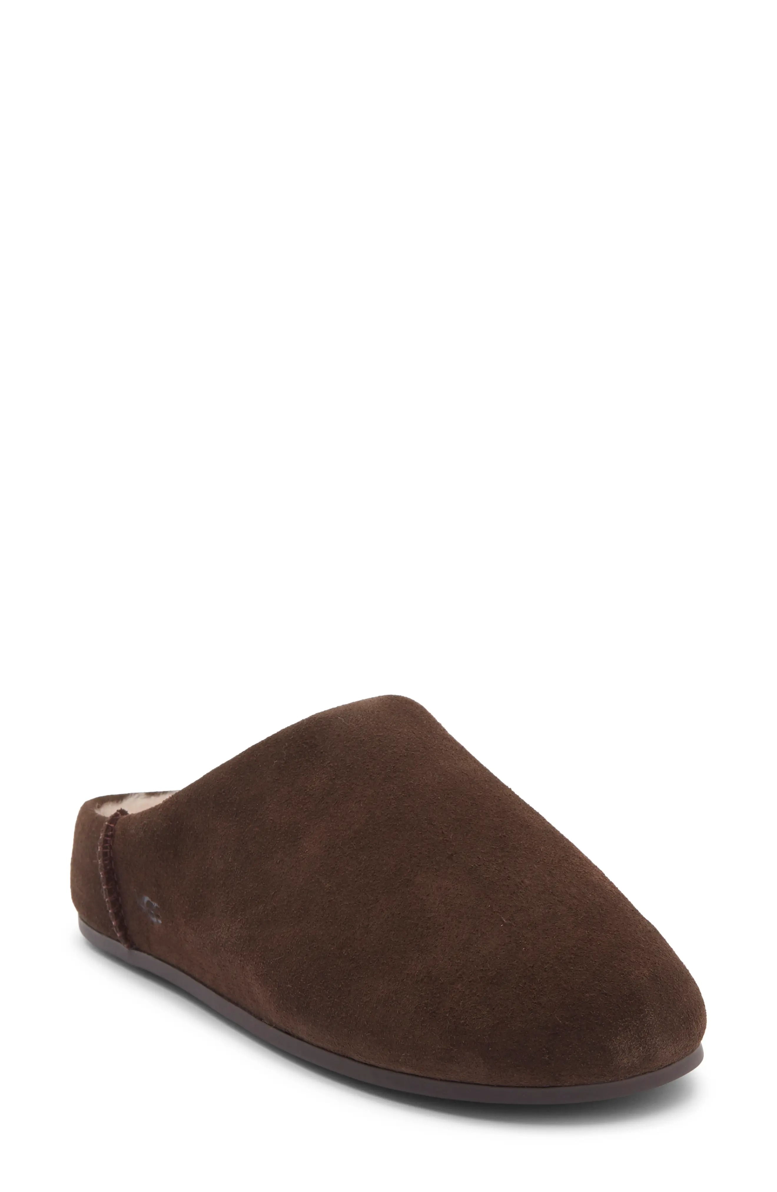 UGG Elea Waterproof Suede Slipper.