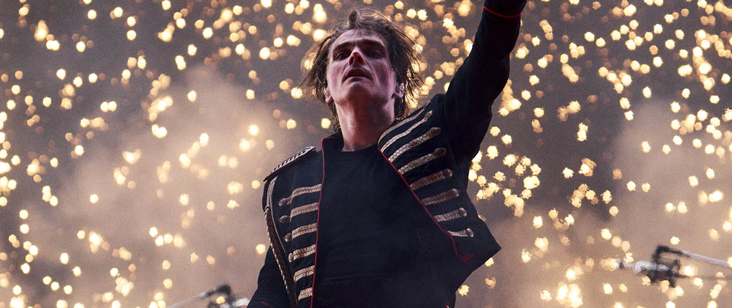 Gerard Way of My Chemical Romance onstage in 2026