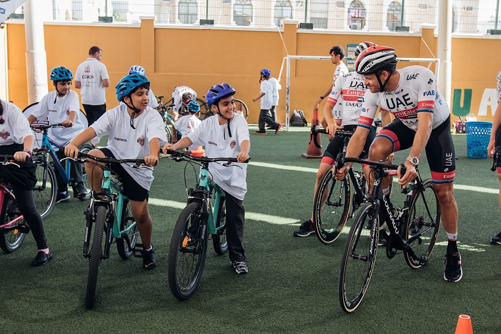 Alexander Kristoff at UAE Team Emirates training camp