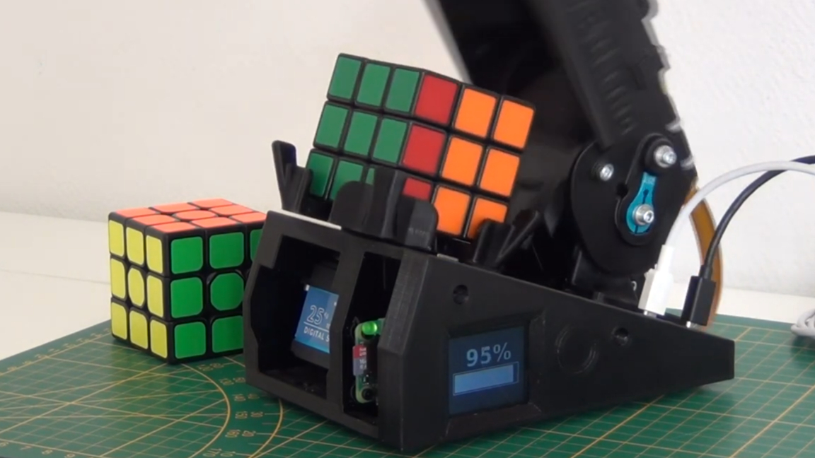 Raspberry Pi Rubik's Cube Solver Can Be 3D Home | Tom's Hardware