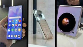 Xiaomi 14 ultra nothing phone 2a and Nubia flip 5g at MWC 2024