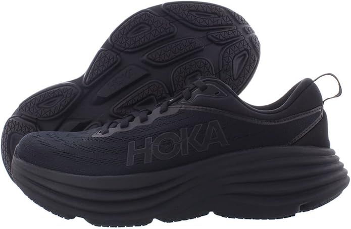 HOKA, Hoka Men's Bondi 8 Black/black 11 Medium