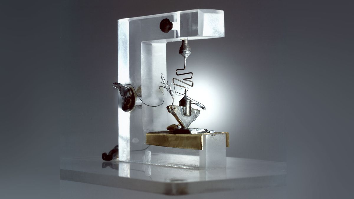 The age of silicon and software began 75 years ago with the patenting of the transistor