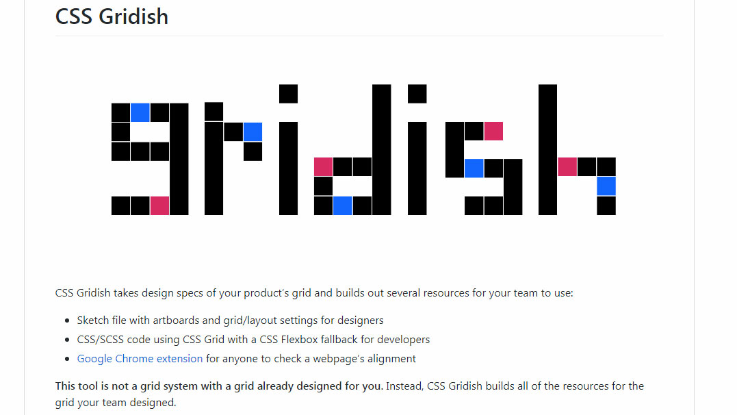 CSS Gridish generates useful resources for your team that smooth the transition to Grid