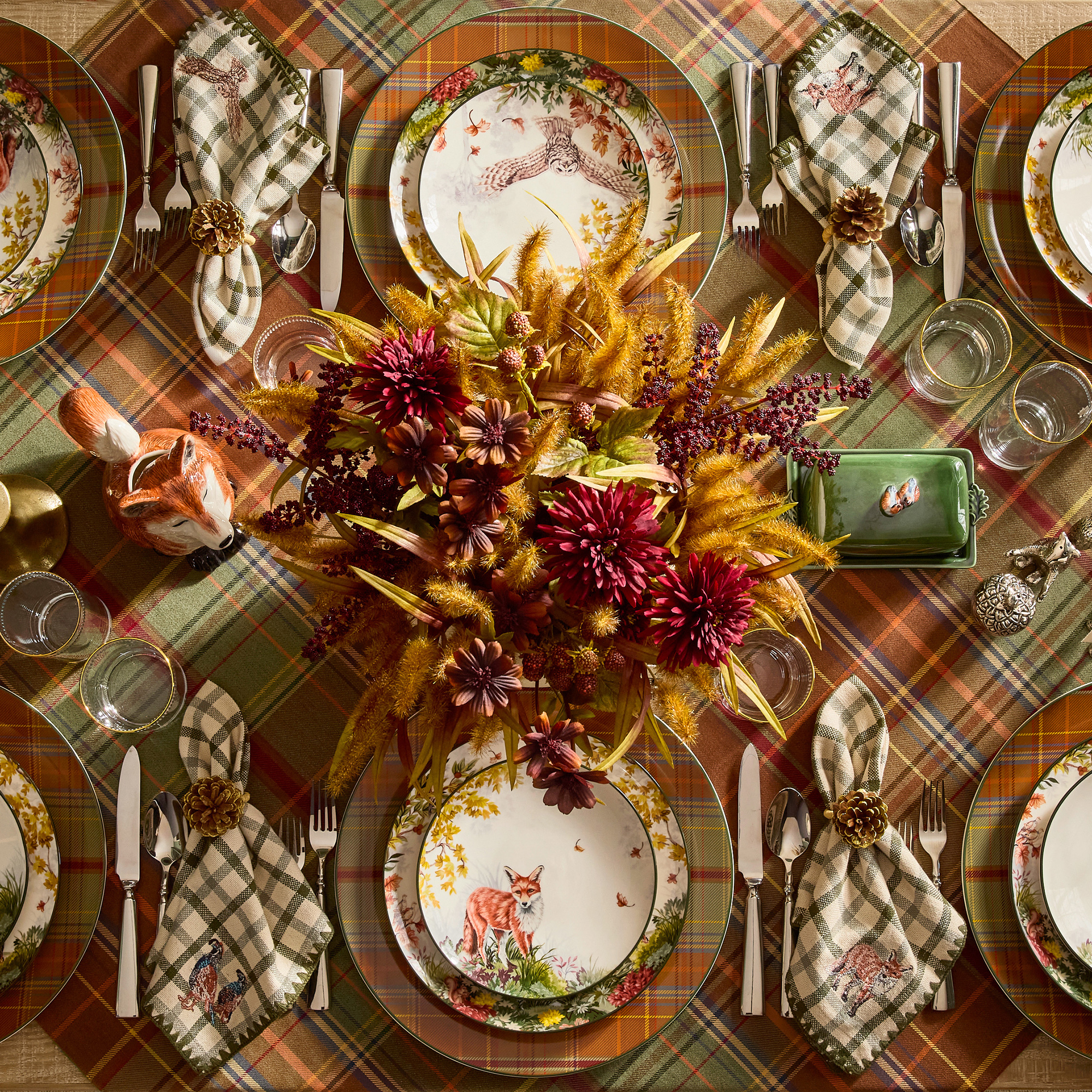 Pottery Barn Christmas tablescape