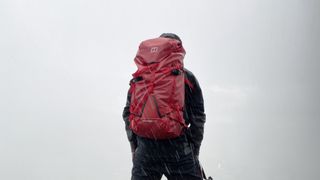 Berghaus MTN Guide 45+ backpack: hail in the Lakes
