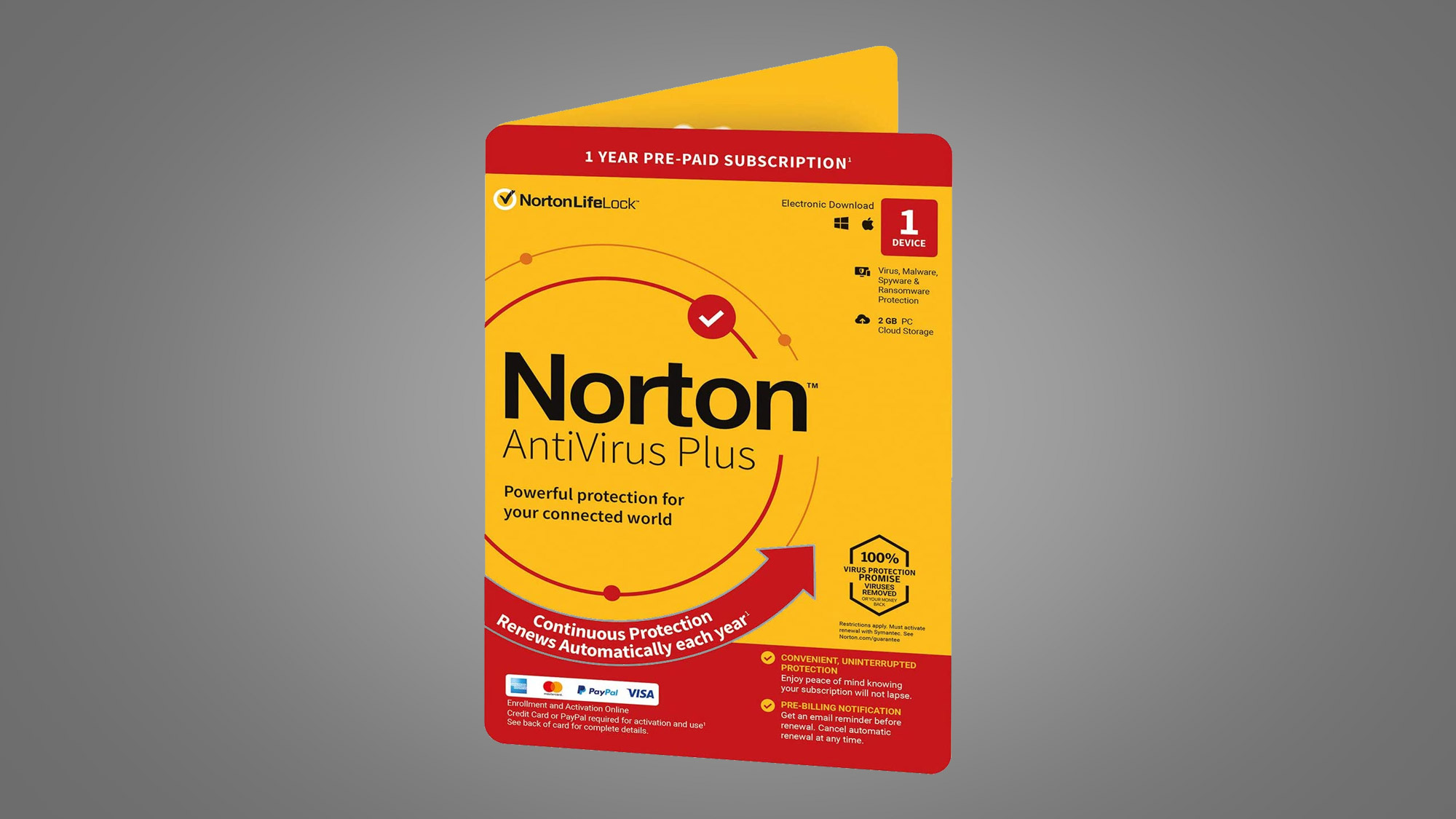 norton virus protection for free