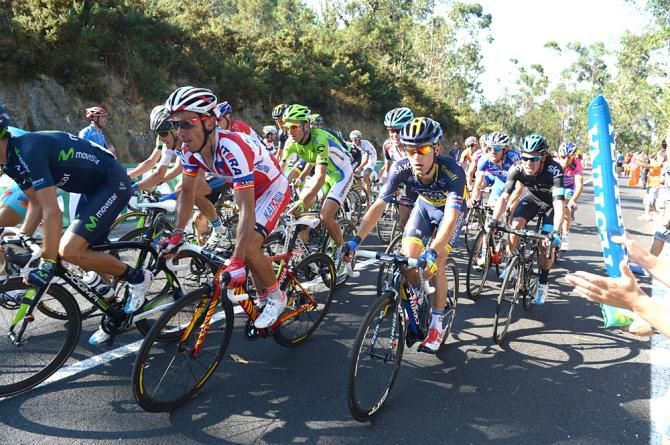 Joaquim Rodriguez (Katusha) was in a chase group