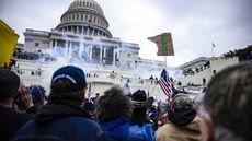 A violent pro-Trump mob surrounds the U.S. Capitol on Wednesday