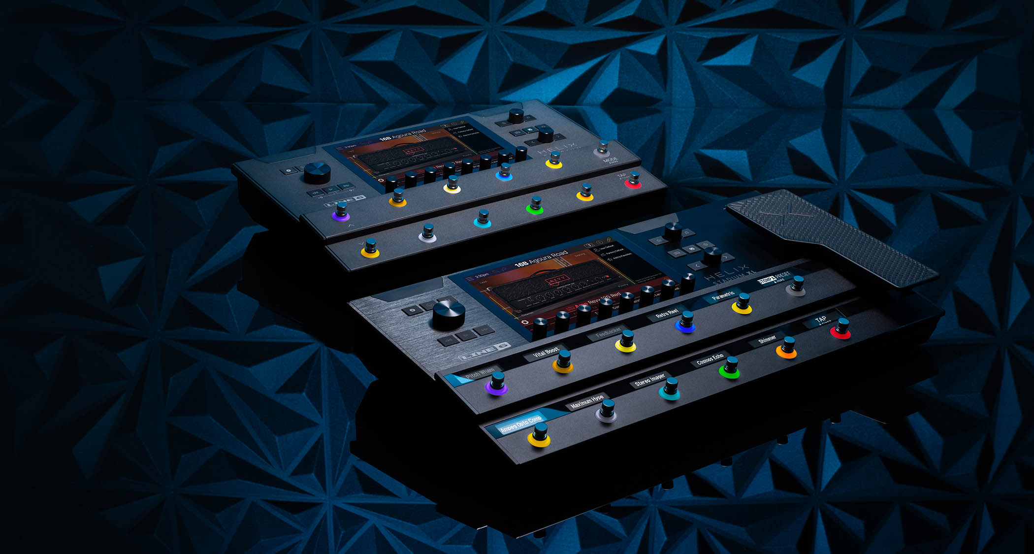 Line 6 Helix Stadium XL: The new flagship amp modeller and multi-effects unit is a dramatic expansion of the Helix framework with a suite of state-of-the-art features
