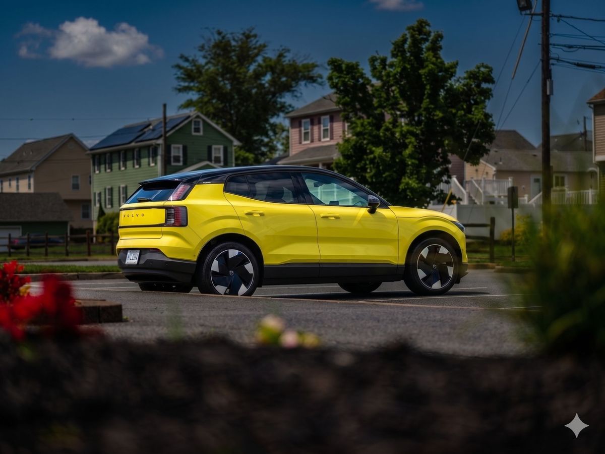 Volvo EX30 - Google Gemini vs. human edit