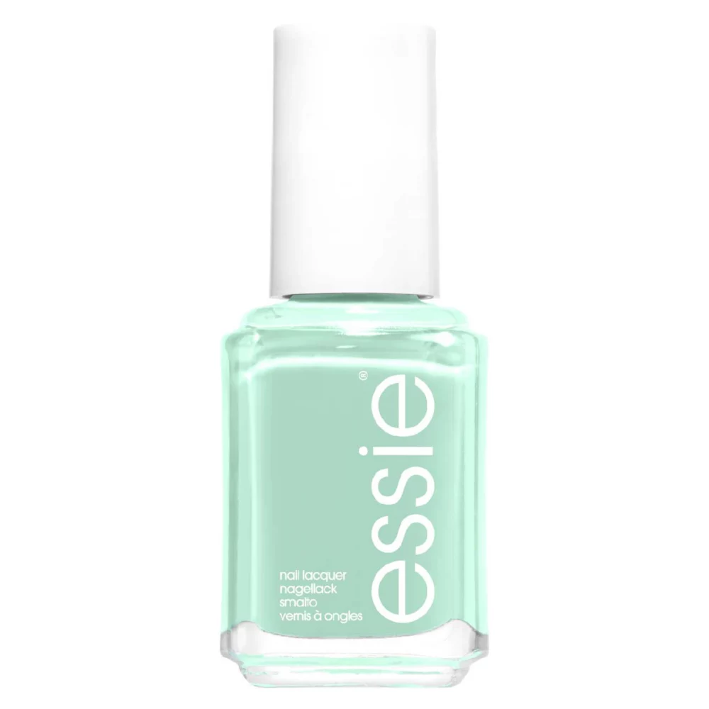 Essie Nail Polish 99 Mint Candy Apple Light Mint Green Colour, Original High Shine and High Coverage Nail Polish 13.5 Ml