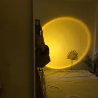 Seyurigaoka Projection Sunset Light with 90 Rotatable Rainbow Bedroom Lamp | $29.59